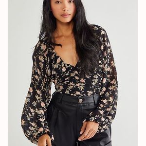 Free People Final Rose Blouse